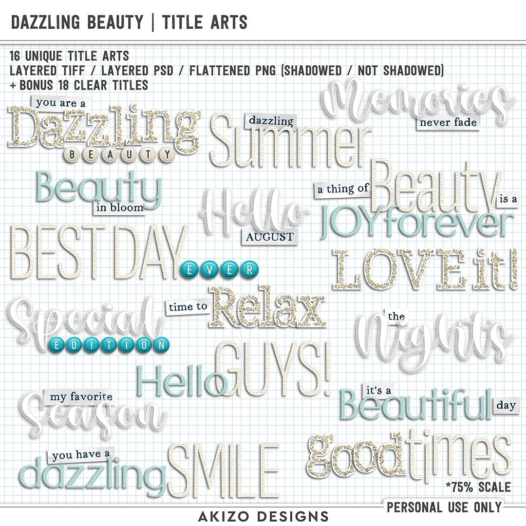 akizo_DazzlingBeauty_ta_ig Dazzling Beauty | Title Arts
