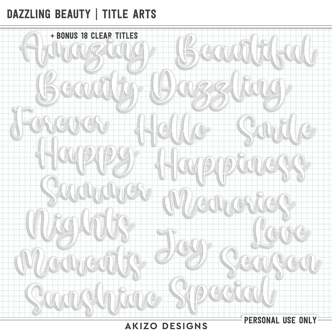 akizo_DazzlingBeauty_tadv1_ig Dazzling Beauty | Title Arts