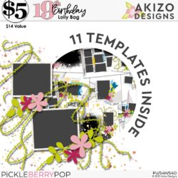 Lolly Bag 19th Birthday 2025 | Templates