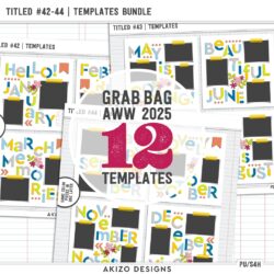 Titled 42-44 | Templates Bundle (Grab Bag)