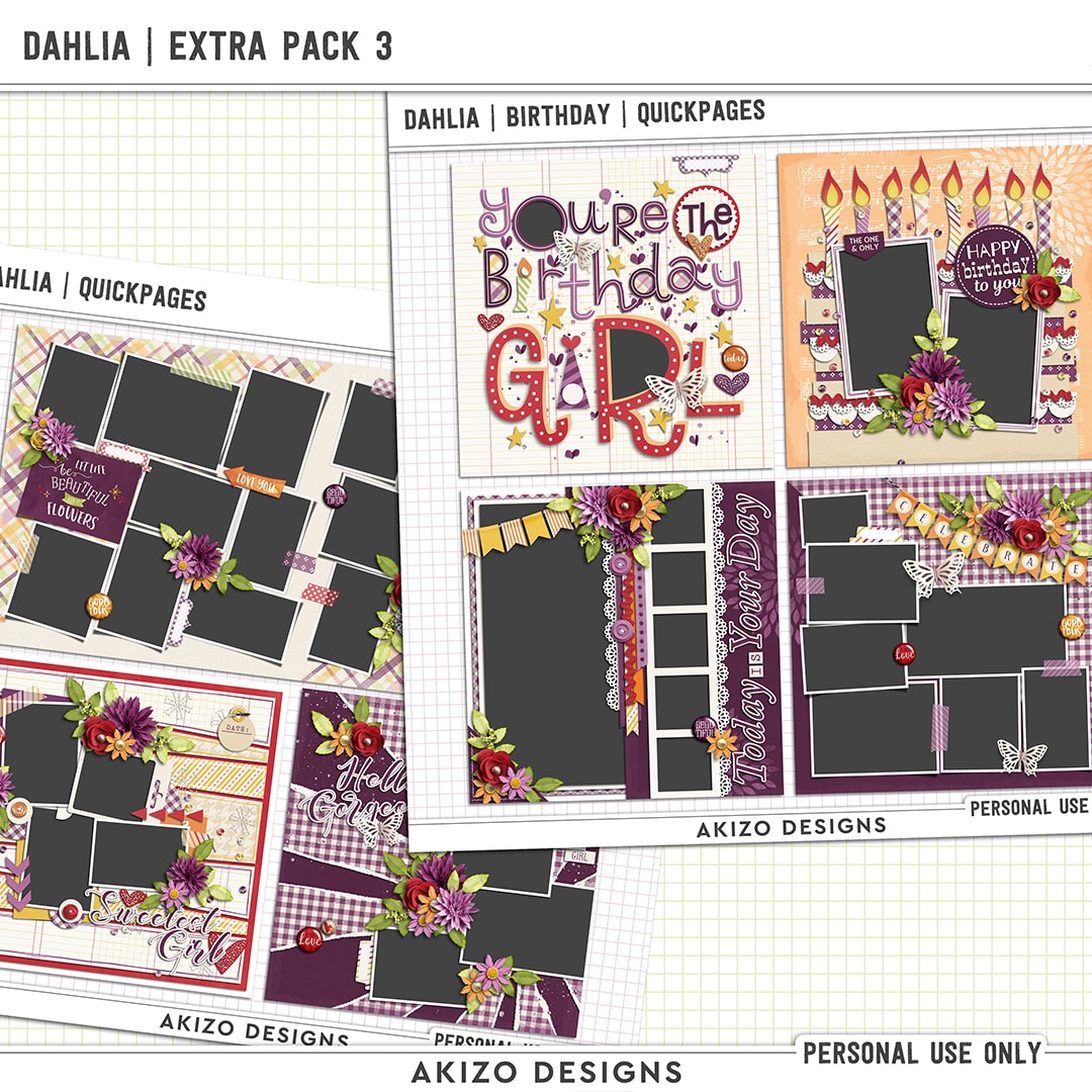 Dahlia | Extra Pack 3