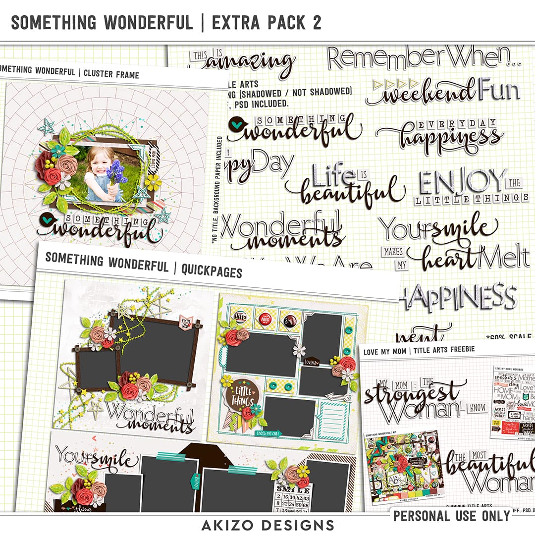 Something Wonderful | Extra Pack 2