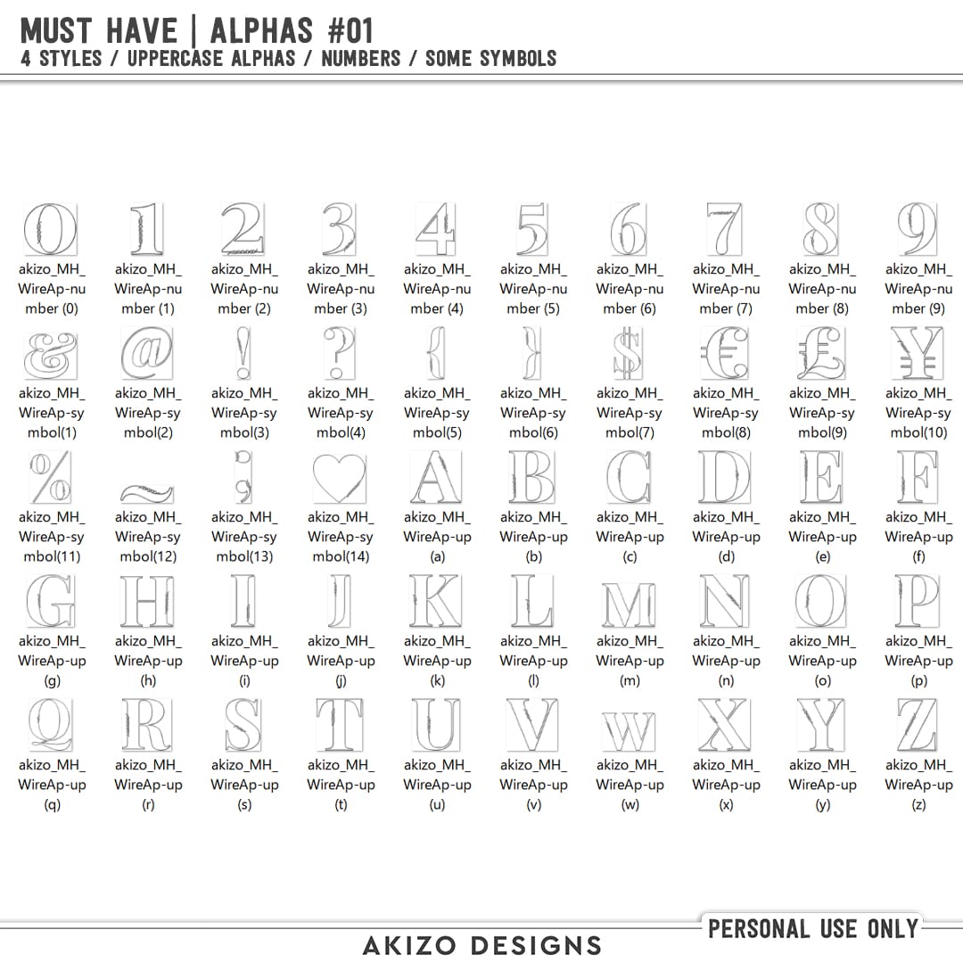 Must Have | Alphas 01